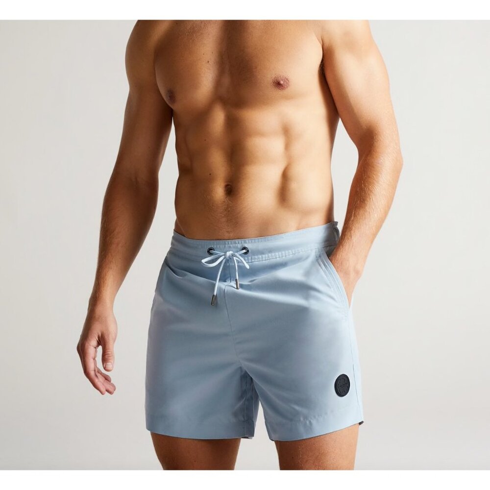 Ted Baker Light Blue Swim Trunks